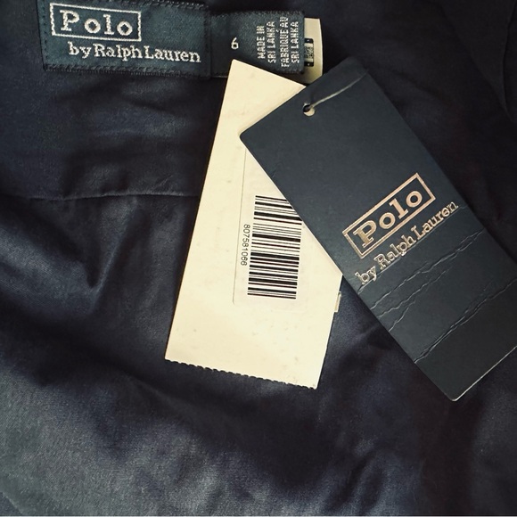 Cotton Broadcloth Dress
Polo Ralph Lauren shirt Dress Size 6 Navy Blue - Picture 5 of 9